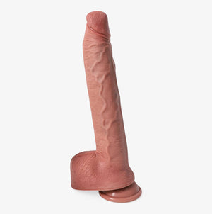 RealCock Owen Fair Skin Tone - Realistic Silicone Dildo - Texture Closeup