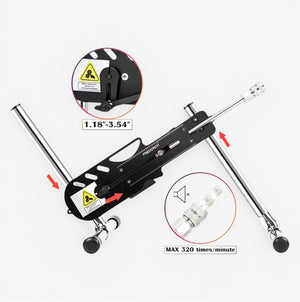 Power Sex Machine Premium Strap-On | RealCock Toys