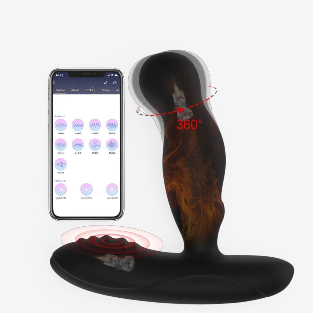 Prostate Heat Premium Strap-On Massager | RealCock Toys