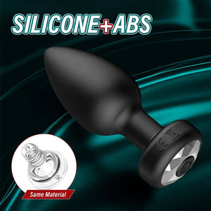 Prostate Hush Black - Waterproof Prostate Massager - 100% Body-Safe Silicone