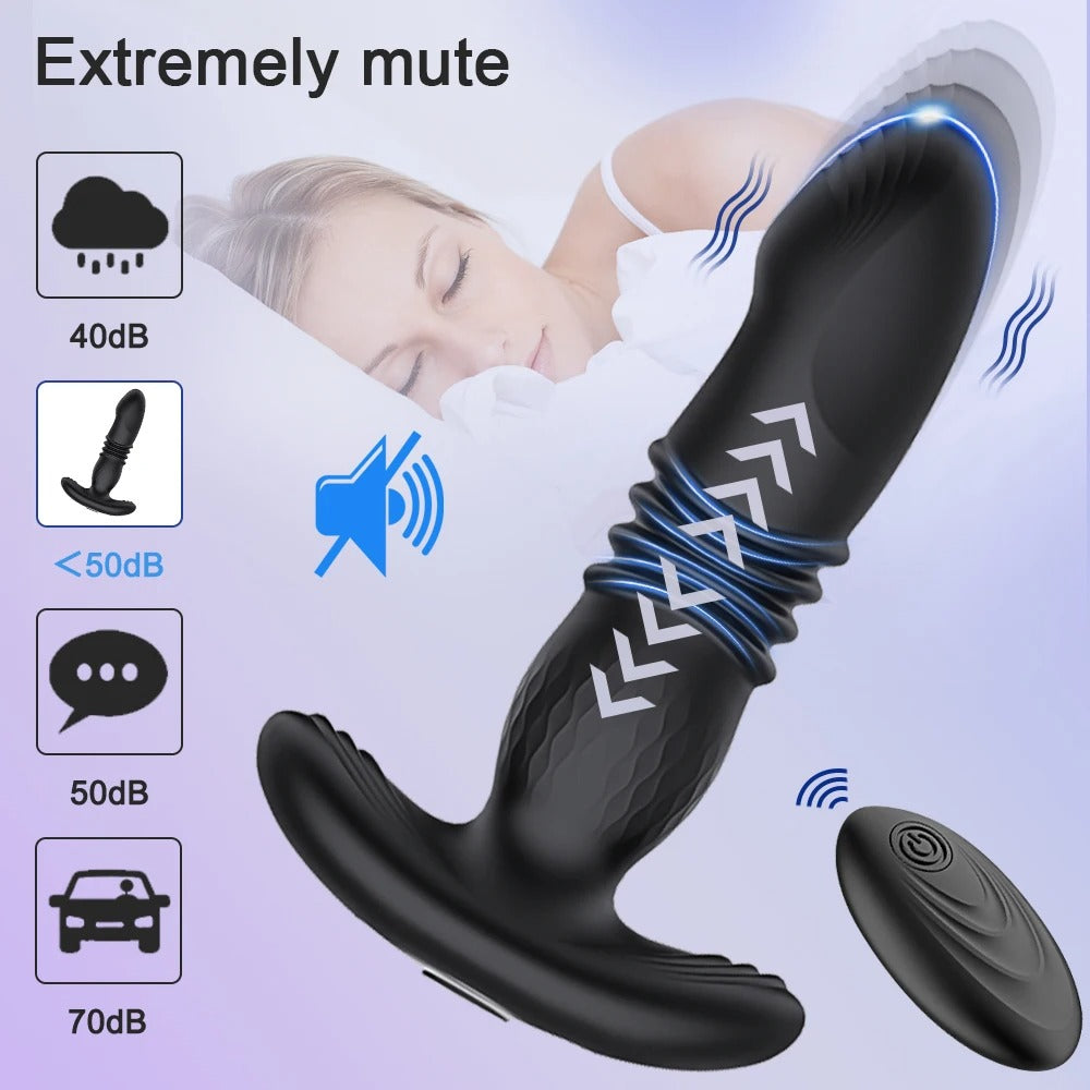 PROSTATE THRUST - Prostate massager with thrusting motion