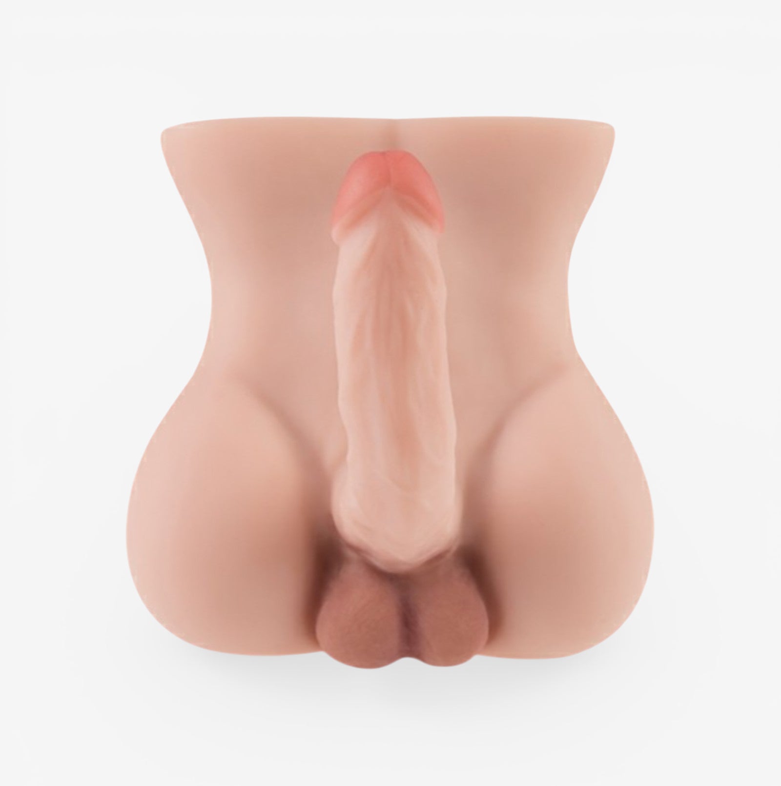 Realistic Male Hip Torso Fair Skin - Realistic Male Hip Torso - Front View