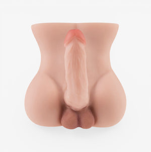 Realistic Male Hip Torso Fair Skin - Realistic Male Hip Torso - Front View