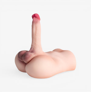 Realistic Male Hip Torso Fair Skin - Realistic Male Hip Torso - Top Angle View