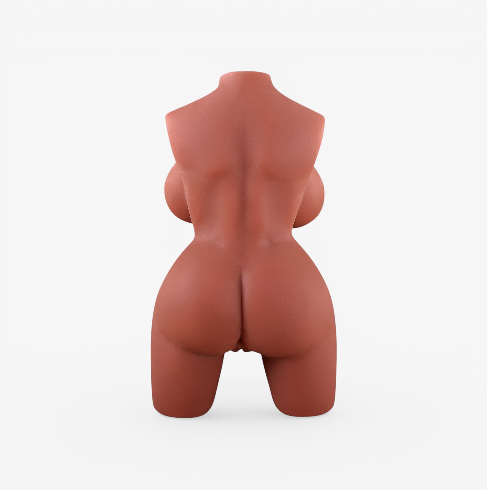 Realistic Trans Half Torso Tan Skin - Realistic Trans Half Torso - Back View