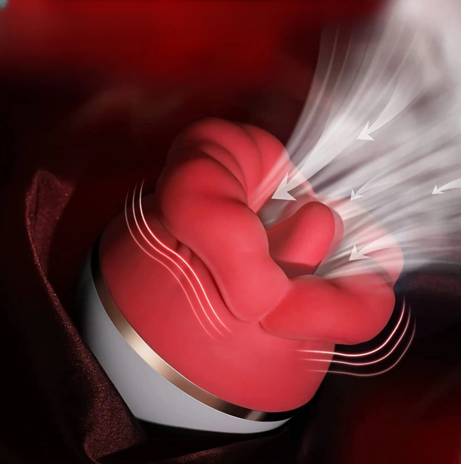 Soft Tongue Vibrator Lifelike Clitoral Licking Motion