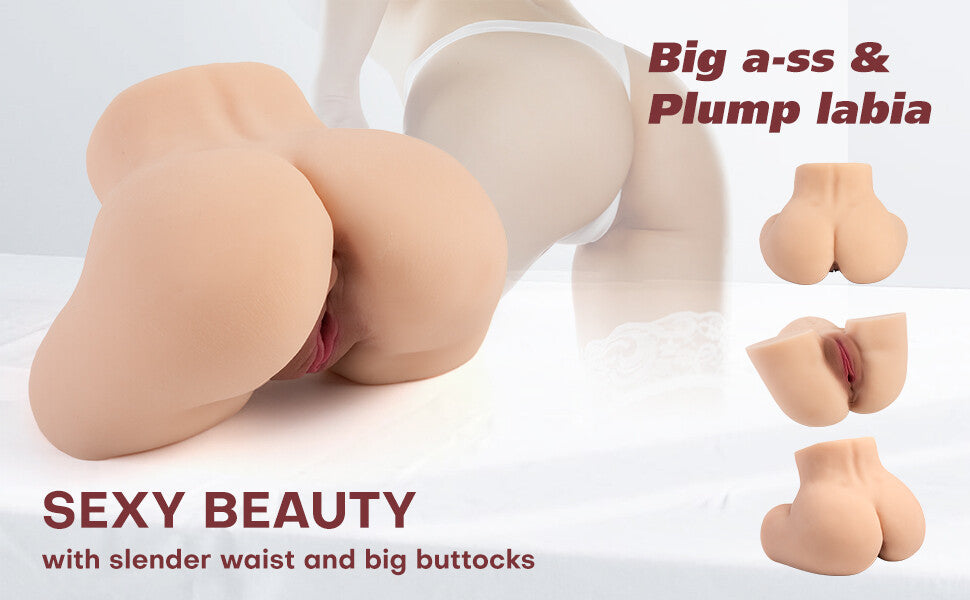 Standard Half Torso Fair Skin Tone - Realistic Sex Torso - Product Video Still