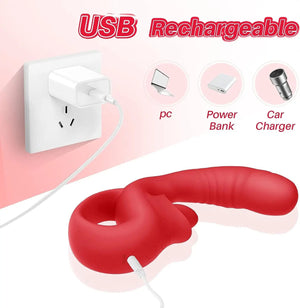 TONGUE TEASE - Flexible tongue vibrator for teasing sensations