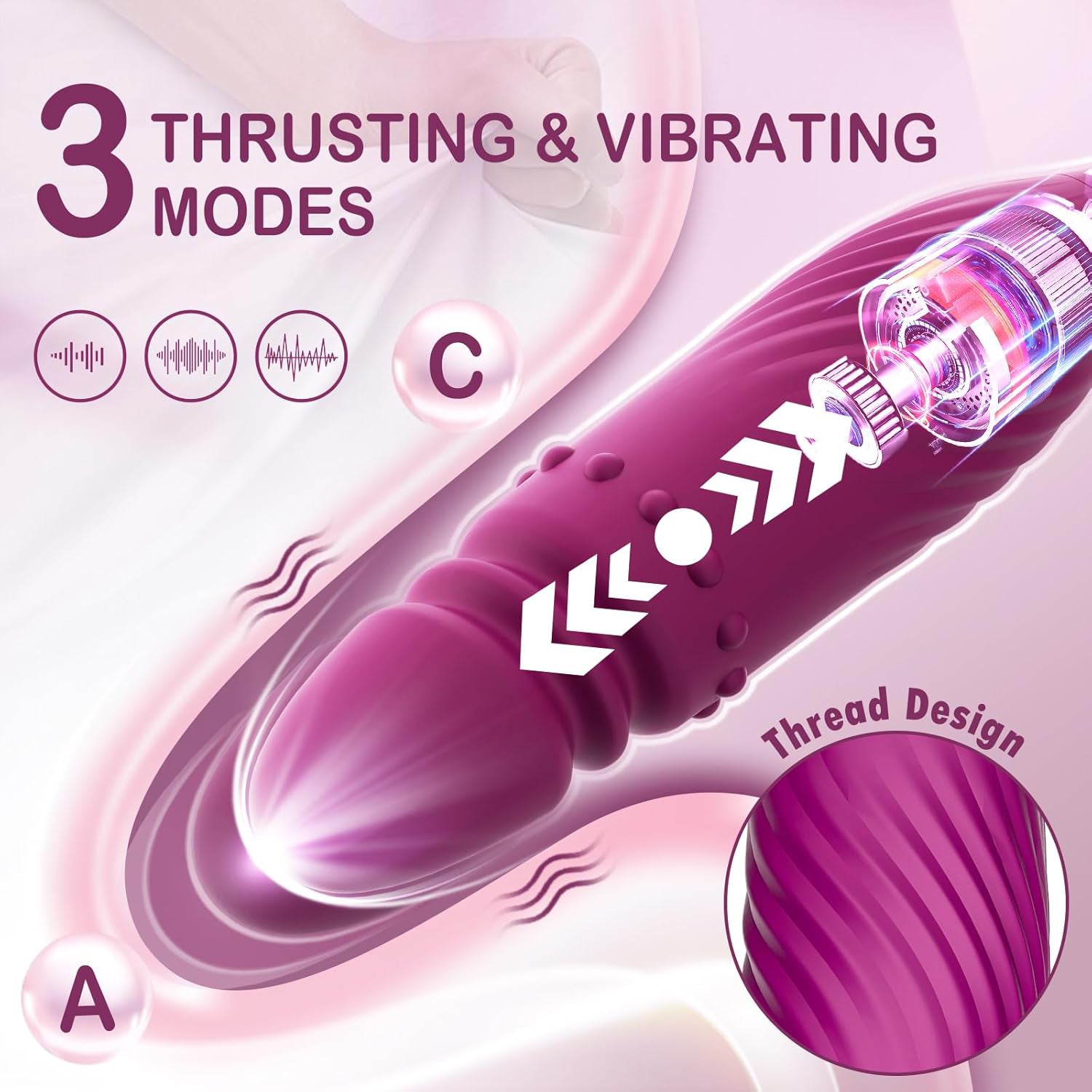 Tongue Sucker 4-in-1 sucking licking vibrator