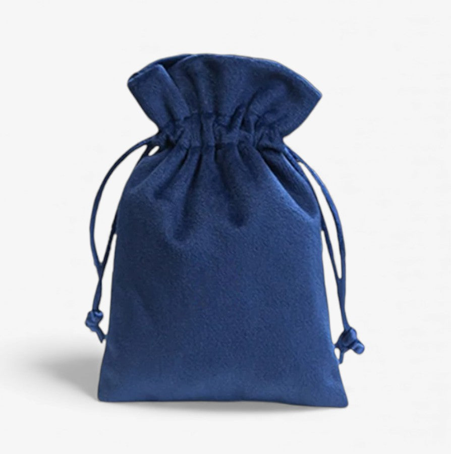 VELVET TOY POUCH - Soft velvet pouch for toy storage