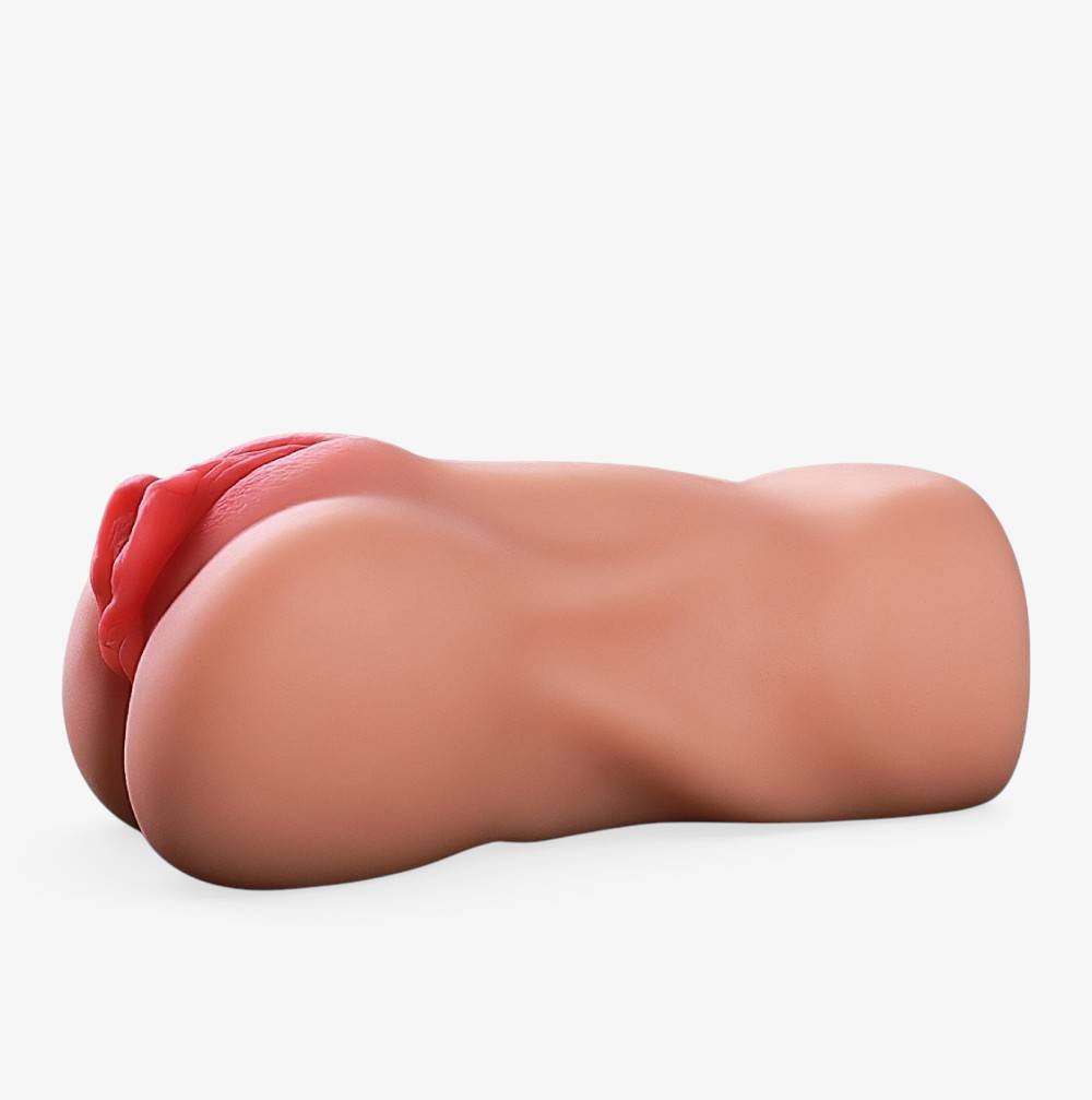 Vera V-Sim RealCock Fair Skin Tone - Realistic Pocket Pussy - Side Profile View