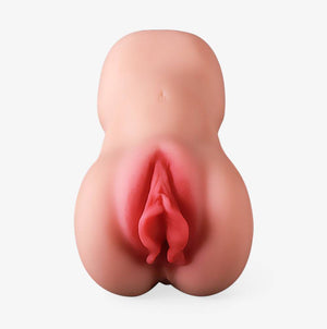 Vera V-Sim RealCock Fair Skin Tone - Realistic Pocket Pussy - Straight Front View