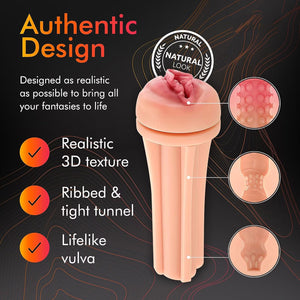 ZARA V-SIM - Realistic V-SIM pleasure device by RealCock Toys crafted for intimate stimulation lifelike sensation and premium comfort