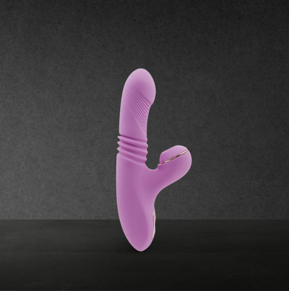 G-spot sucker vibrator
