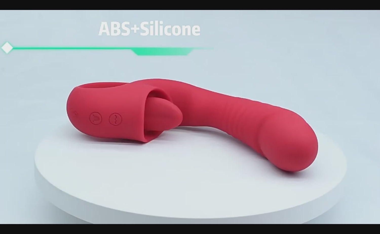 Tongue Tease dual-action licking G-spot vibrator