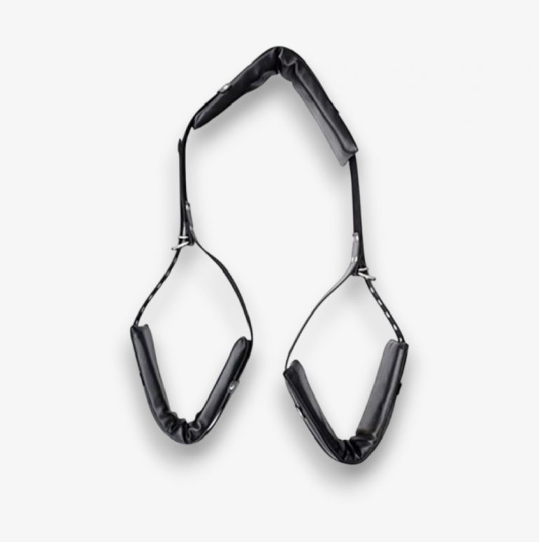 leather bondage realcock black 